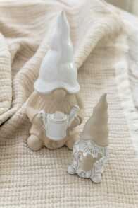 Gnome Watering Can Porcelain
