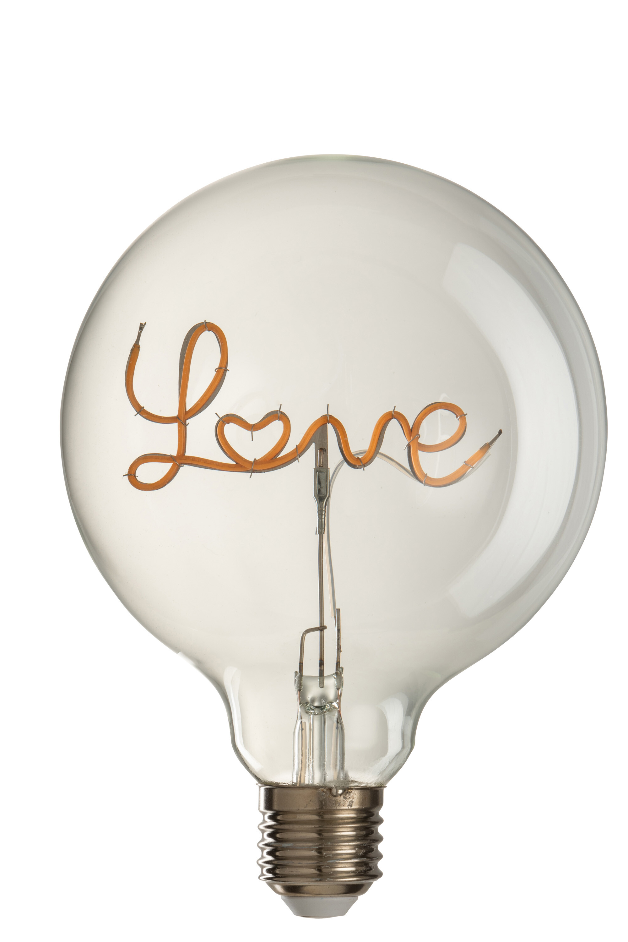 Lampe Led Love Ver Jau/Tr e27