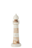 Lighthouse Alabasia Wood White
