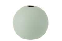 Vase Ball Ceramic Pastel Green