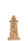 Lighthouse Deco Paulownia Wood