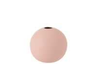 Vase Ball Ceramic Pastel Pink