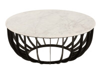 Coffee Table Round Marble/Iron