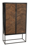 Bar Cabinet Ano Iron/Mango Wood