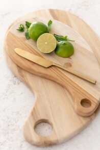 Cutting Board Terong Teak Wood