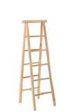 Ladder 5 Steps Dubble Teak Wood