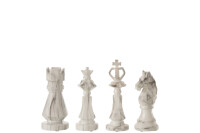 Chess Piece Poly Marble Small