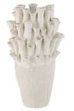 Vase Anemone Hoch Keramik Beige