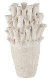 Vase Anemone Hoch Keramik Beige