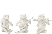 Frog Music Sitting Poly White