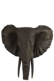 Elephant Hanging Poly Brown