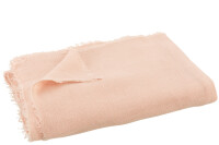 Plaid Regular Cotton/Linen Pink