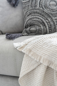 Plaid Regular Cotton/Linen Grey