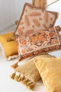 Cushion Tassel Cotton Rectangle