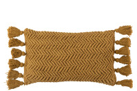 Cushion Tassel Cotton Rectangle