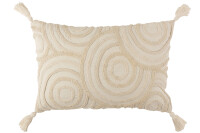 Cushion Circle Cotton Rectangle
