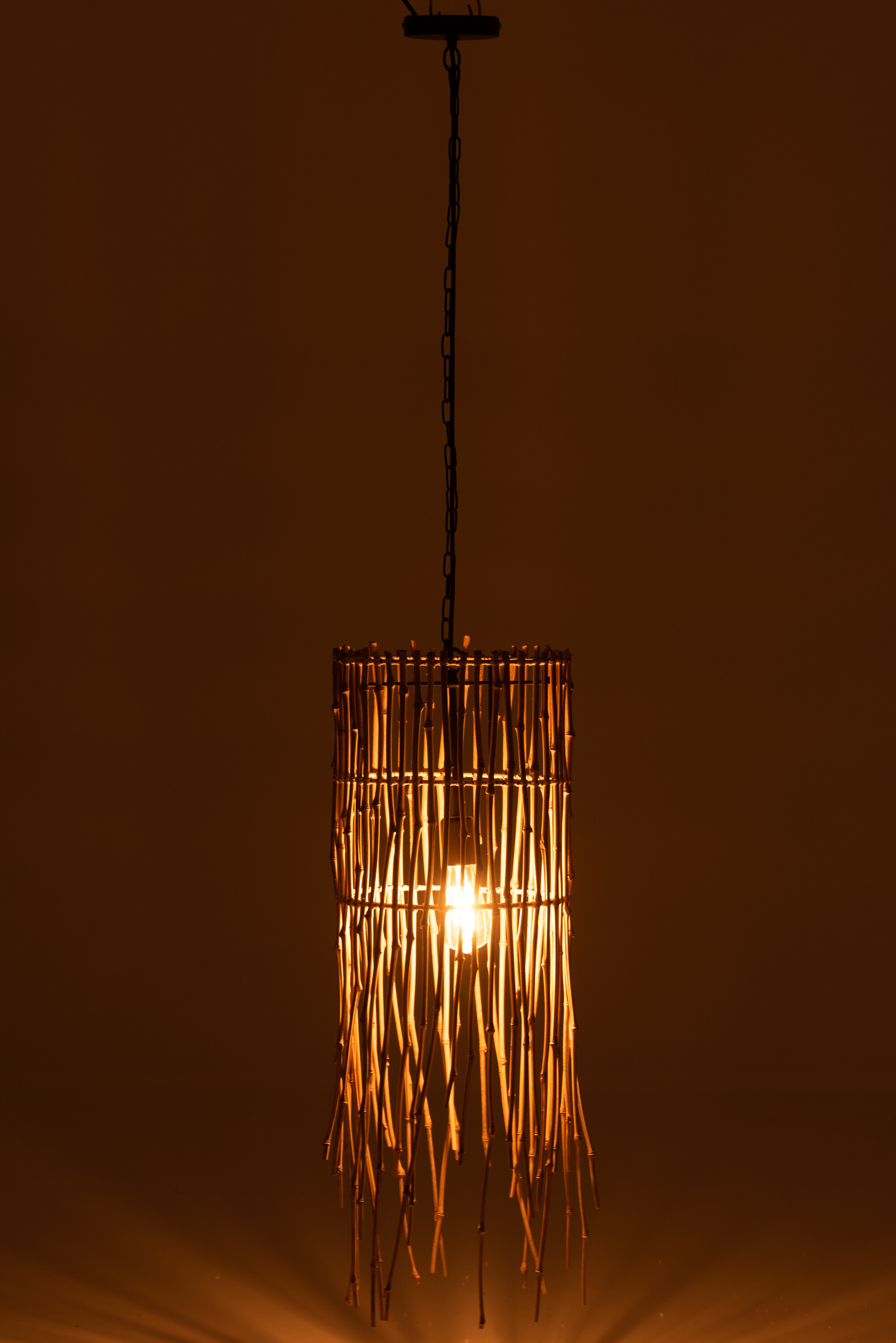 Aan de overkant Fabriek Cadeau Hanglamp Takken Metaal/Bamboo | J-line by Jolipa