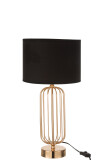 Lamp Bars Met/Tex Gold/Black Small