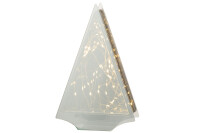 Decoration Led Triangle Glass Gold