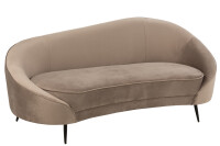 Sofa Elisabeth Textile/Metal Grey