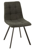 Chair Babette Textile/Metal Dark