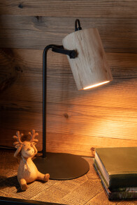 Desk Lamp Silas Berangan Wood