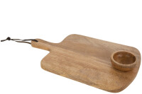 Cutting Board+Bowl Mango Wood