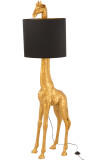 Lamp Giraffe Poly Gold