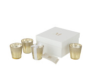 Box 4 Scented Candle Deluxe Glass