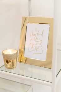 Scented Candle M-Chic Glass Gold