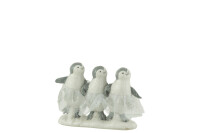 Penguin 3parts Poly White/Grey 