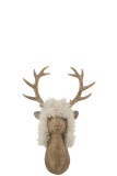 Reindeer Head Hanging Poly Light