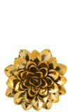 Flower Deco Ceramic Gold