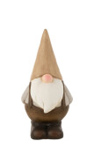 Gnome Ceramic Brown/Grey Medium