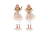Angel Winter Poly/Textile Pink