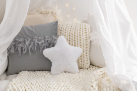 Cushion Plush Star/Heart/Square