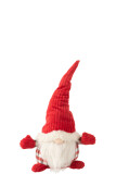 Santa Standing Plush Red/White