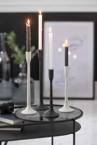 Candleholder Metal Matte Black