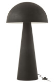 Lampe Champignon Metal Mat Noir