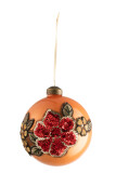 Christmas Bauble Embroidery Flower