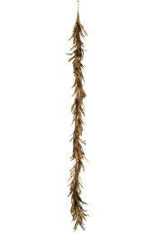 Garland Deco Loose Feathers Gold 