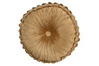 Coussin Viva Rond Polyester Ocre
