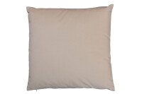 Coussin Carre Velours Creme