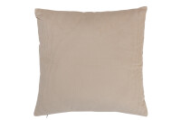 Coussin Nervure Carre Velours