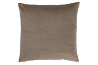 Coussin Carre Velours Beige