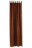 Curtain Long Velvet Brown