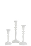 Set Of 3 Candleholder Classical