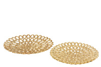 Set Of Two Dishes Round Rings