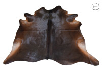 Cowhide Leather Dark Brown 3-4M²