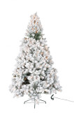 Christmas Tree+Leds Snowy  Plastic